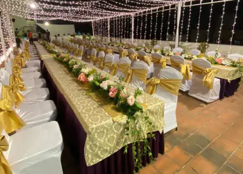 open air dinning party hall